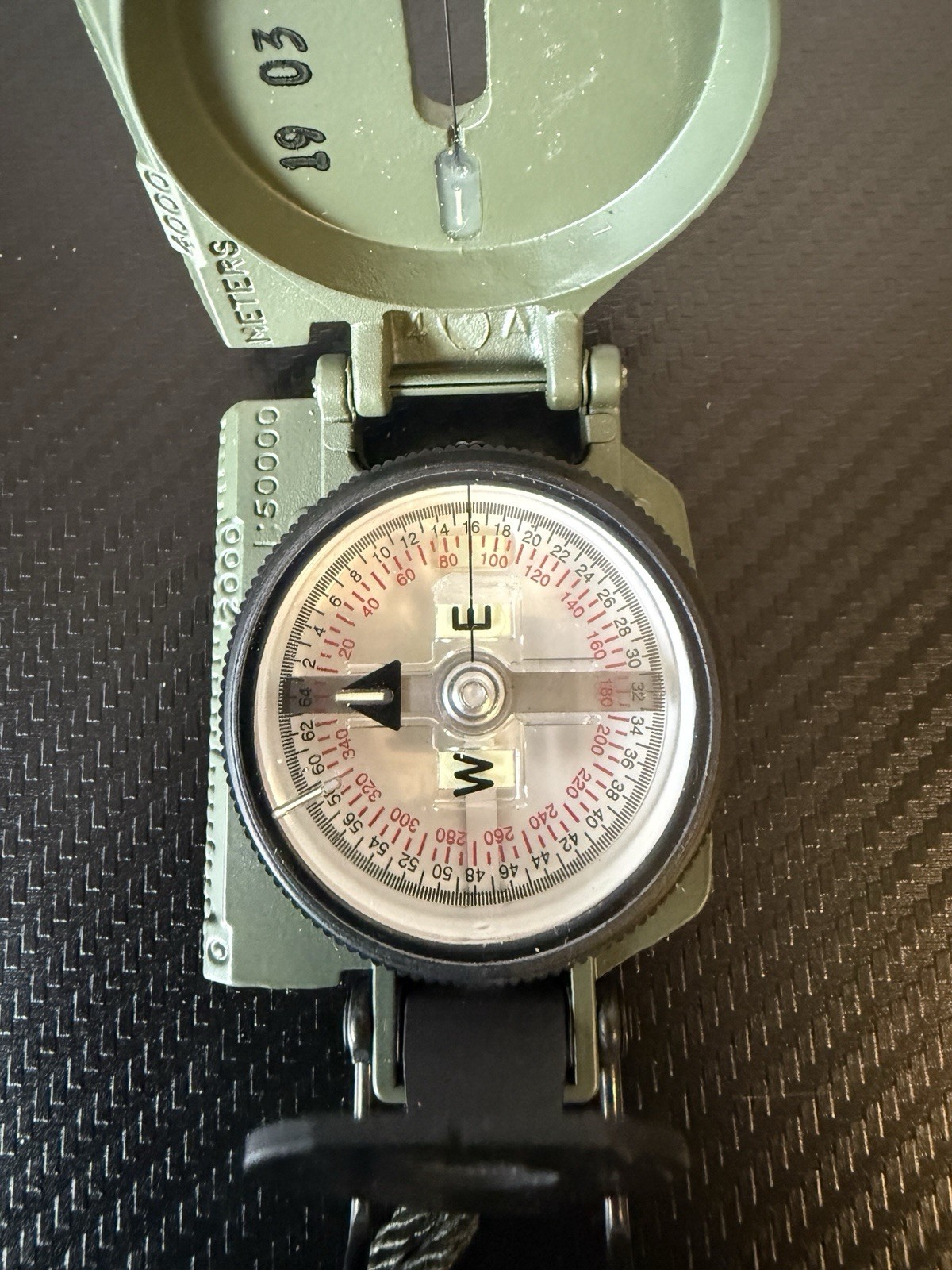 Cammenga Lensatic Compass Official US Military, Waterproof 3H