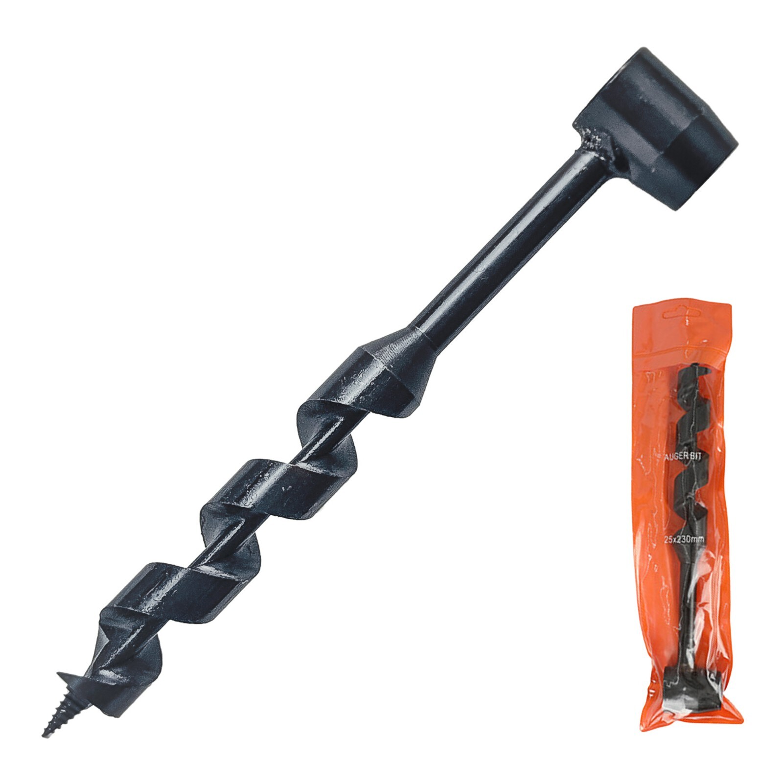 Sirius Survival 1-Inch Bushcraft Manual Bore Auger Tool – 10in. Length