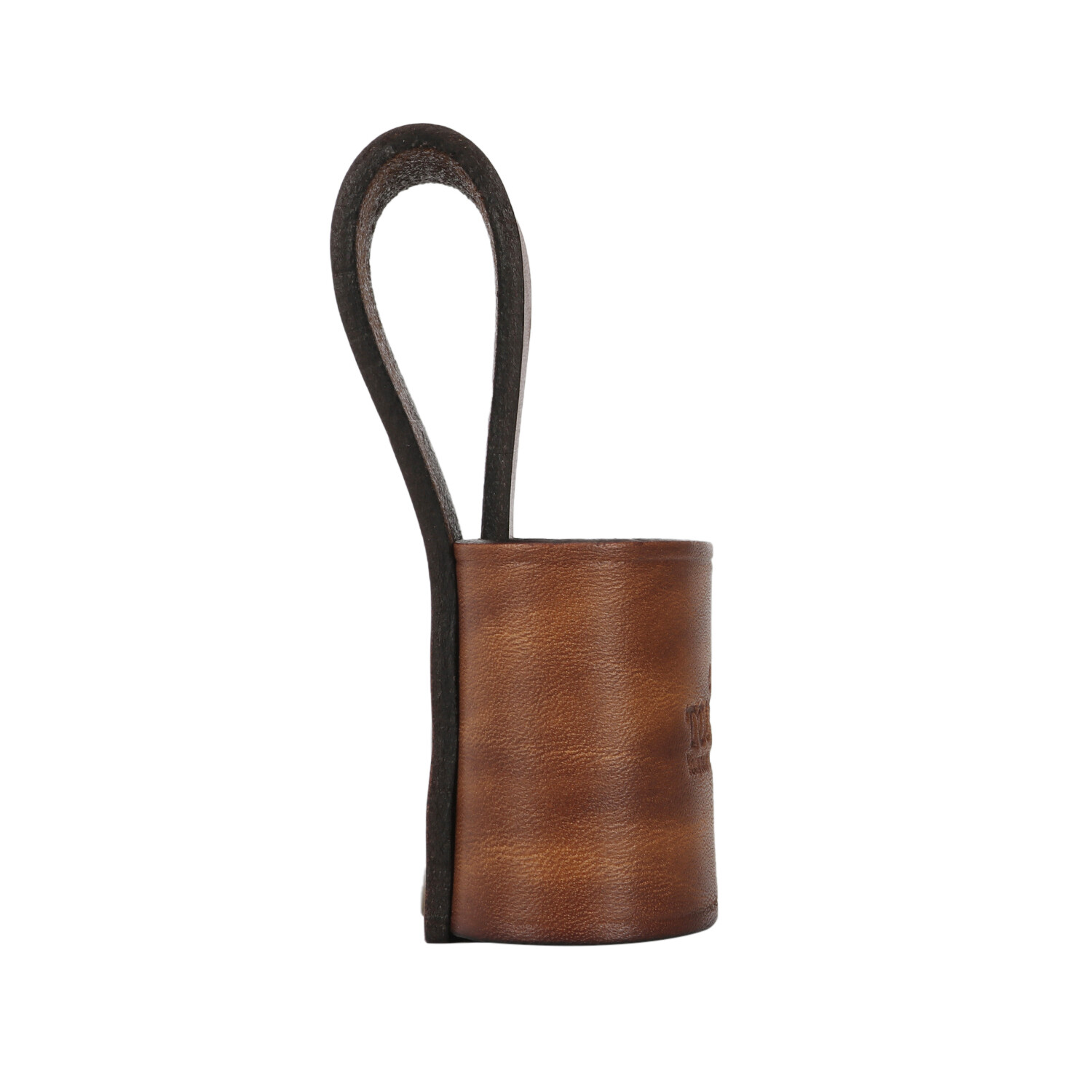 TOURBON Handcrafted Axe Holder Sheath 4mm Leather Belt Loop for Hatchet Camping