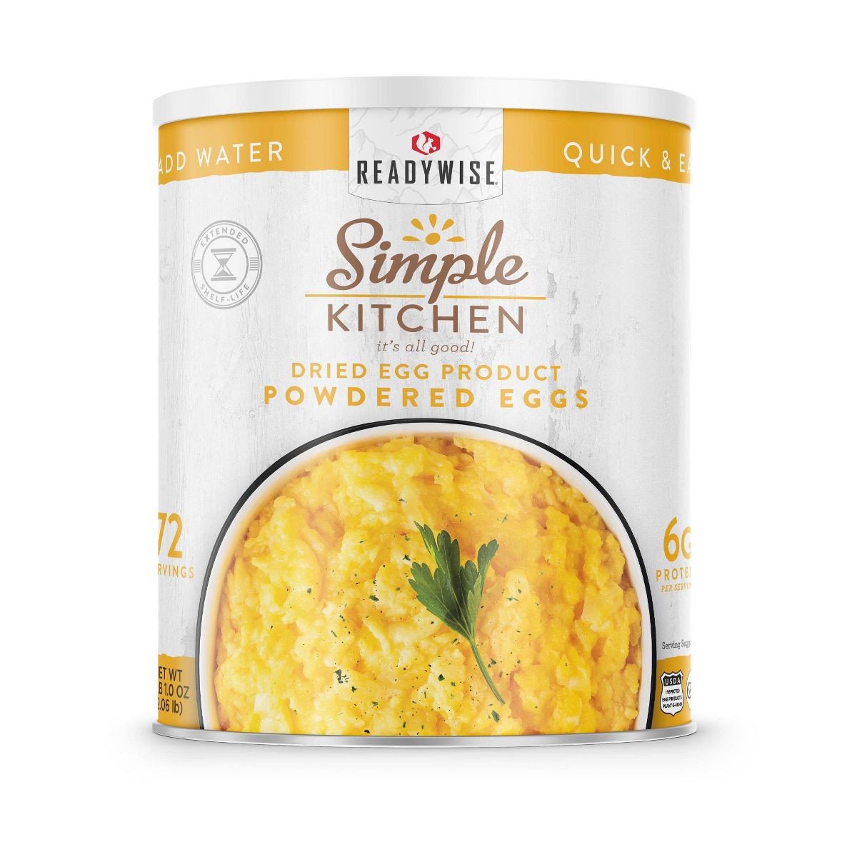 Simple Kitchen Gluten Free Powdered Eggs – 2.75lb