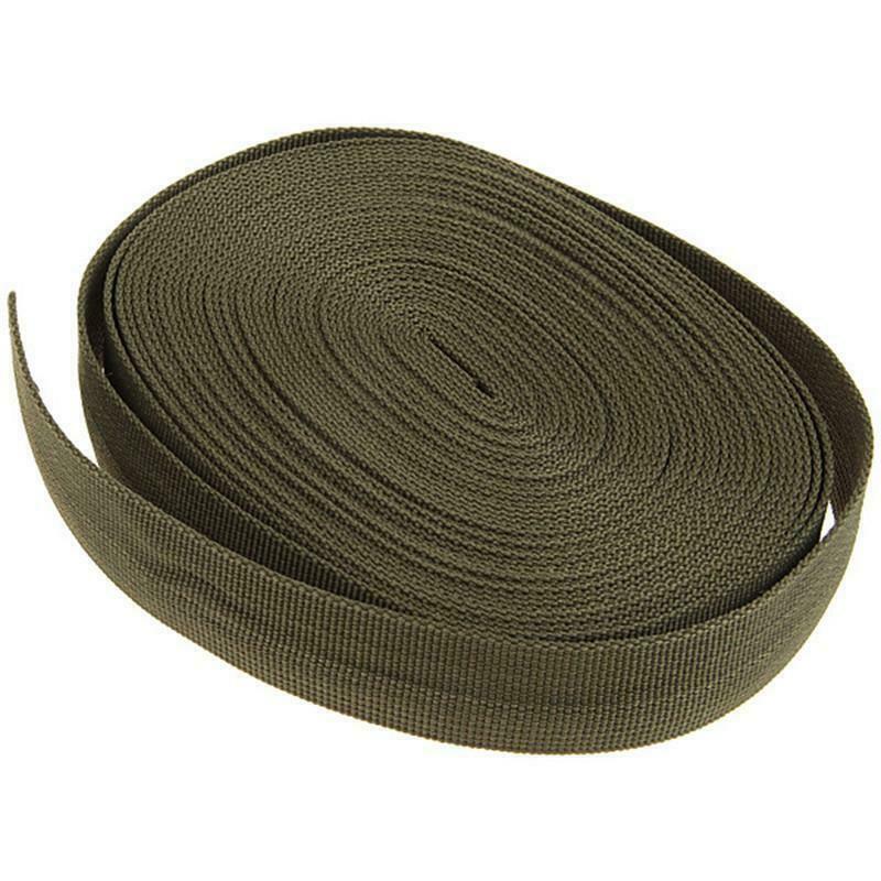 1 Inch Nylon Webbing Strap Heavy Duty Nylon 10 Yard Webbing Roll Nylon Strapping