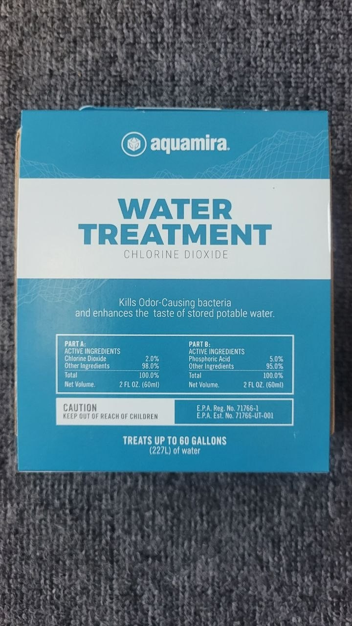 Water Treatment Drops 2 oz AQUAMIRA 67203 for 60 Gallons of Water