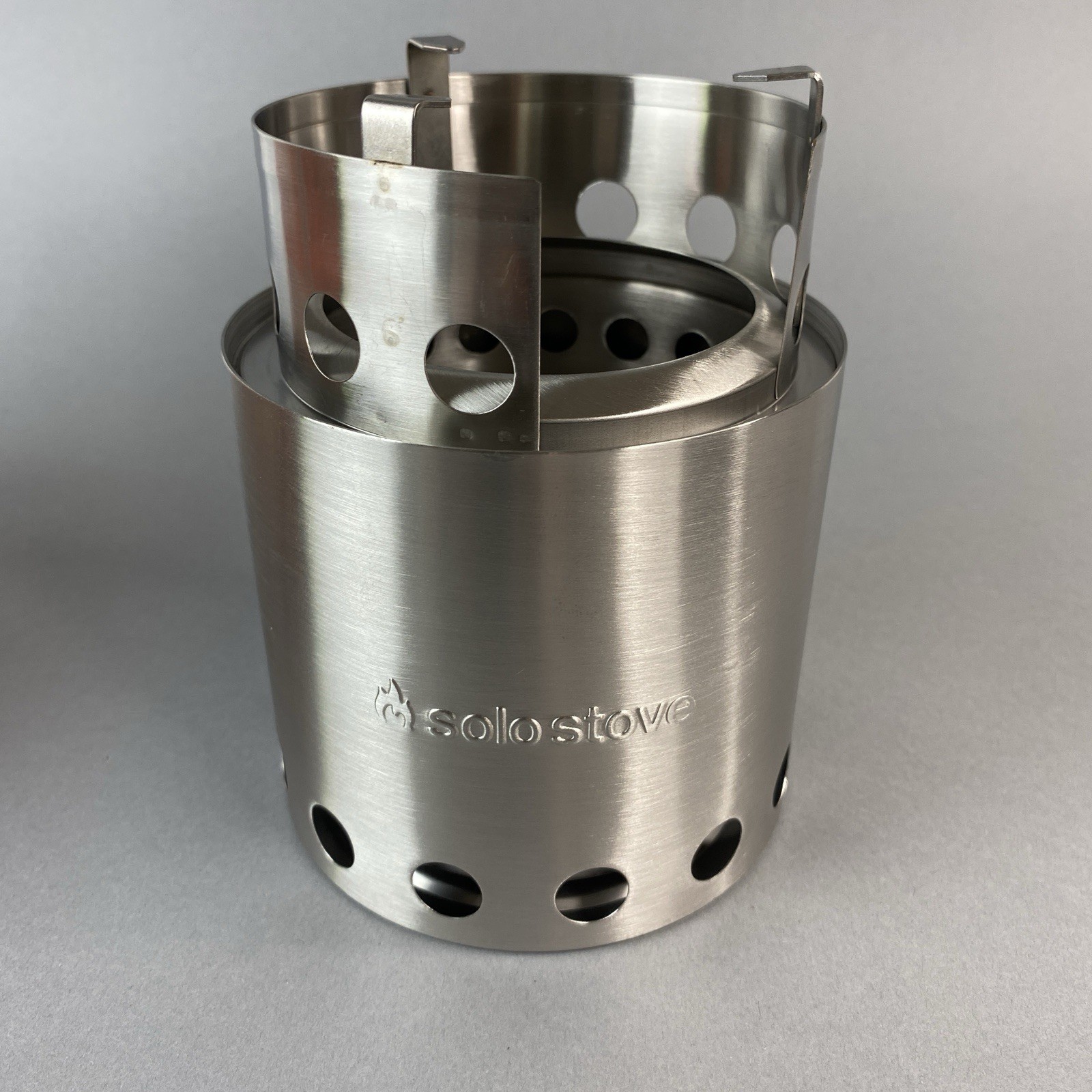Solo Stove Lite Portable Camp Stove 304 Stainless Steel Low Smoke NEW