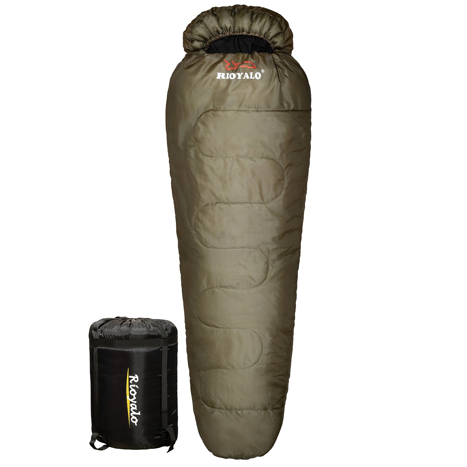 0 Degree Cold Weather Winter Sleeping Bags for Adults Big & Tall – Mummy w. Sack