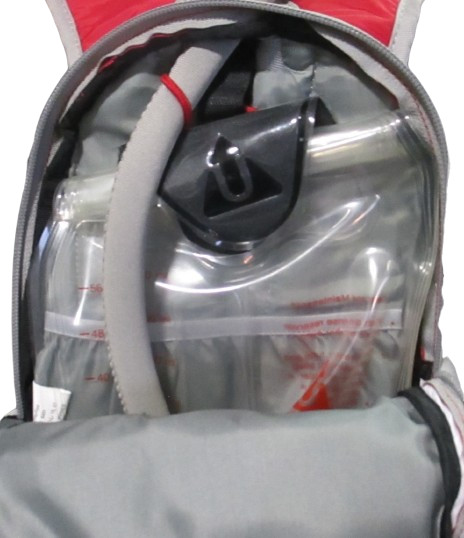 Ultimate Direction WASP Gray/Red Padded Hydration Pack w/70 oz Platypus System
