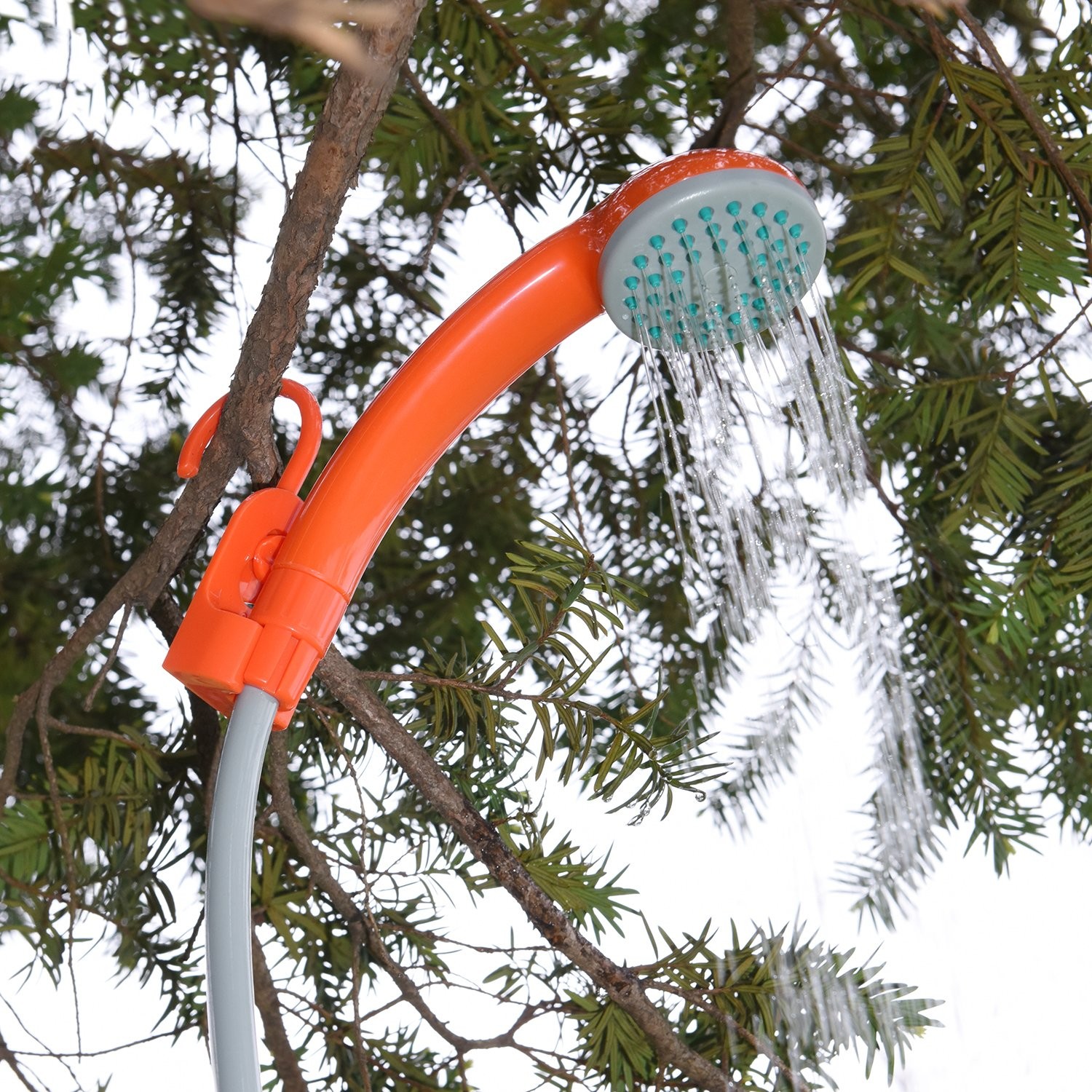 Ivation IVA-PSH01 Portable Outdoor Shower – Battery Powered, Rechargeable Water