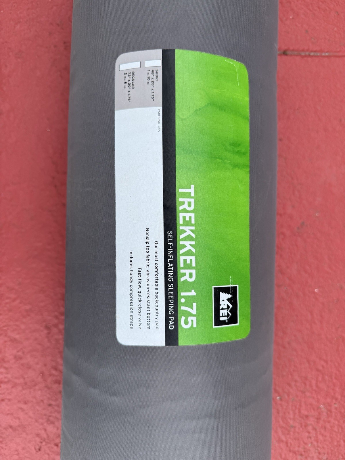 REI Co-op Trekker 1.75 Self-Inflating Sleeping Pad Regular 72×20
