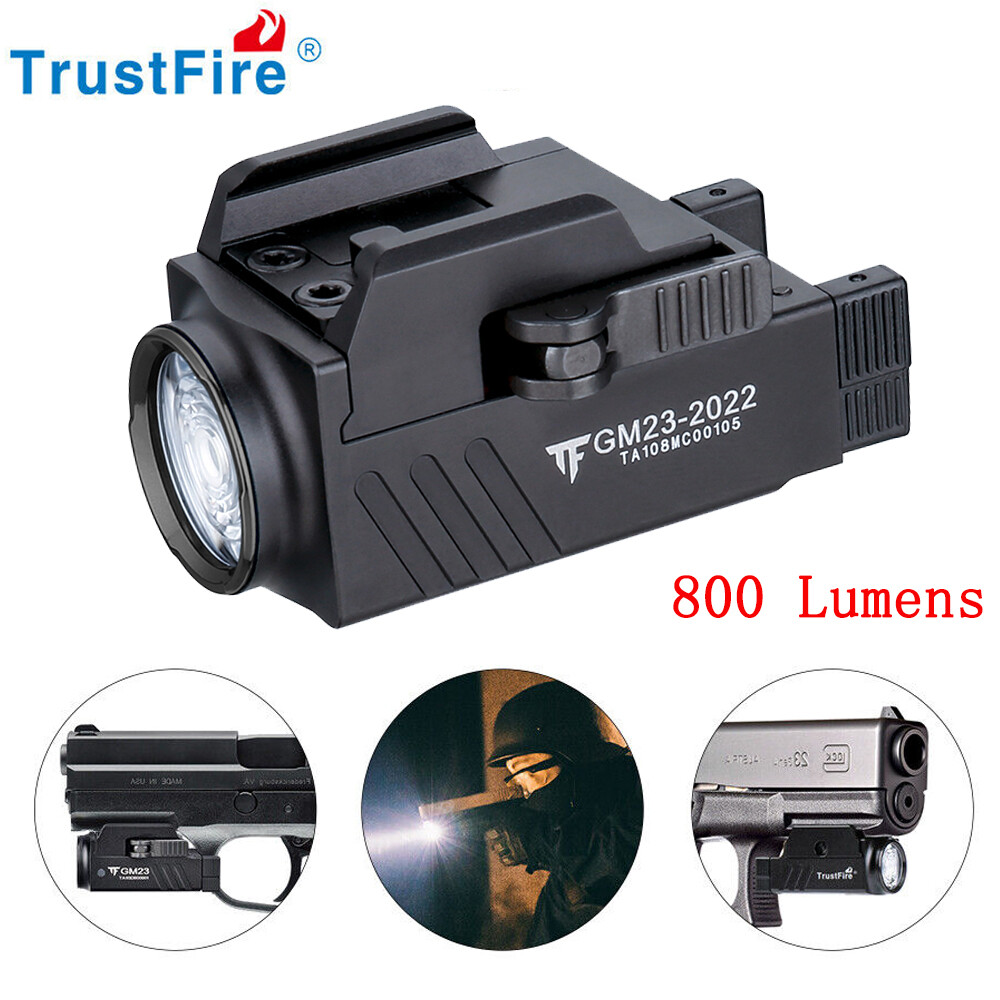 TrustFire GM23 800LM LED Pistol Light Shotgun Light Rechargeable Tactical Light