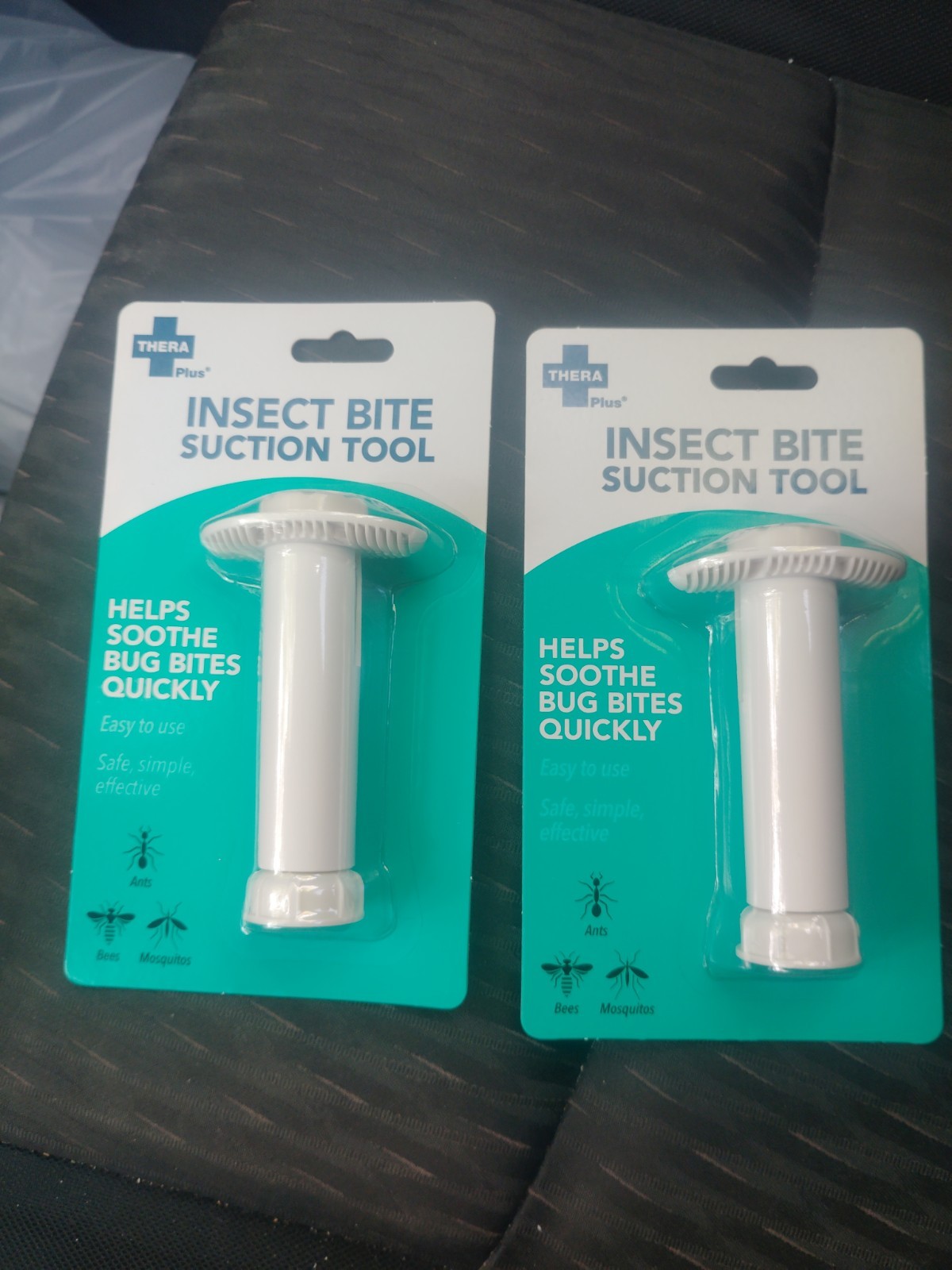 Insect Bite Suction Tool Remover for Insect Sting & Bug Bites Thera Plus 2-Pack