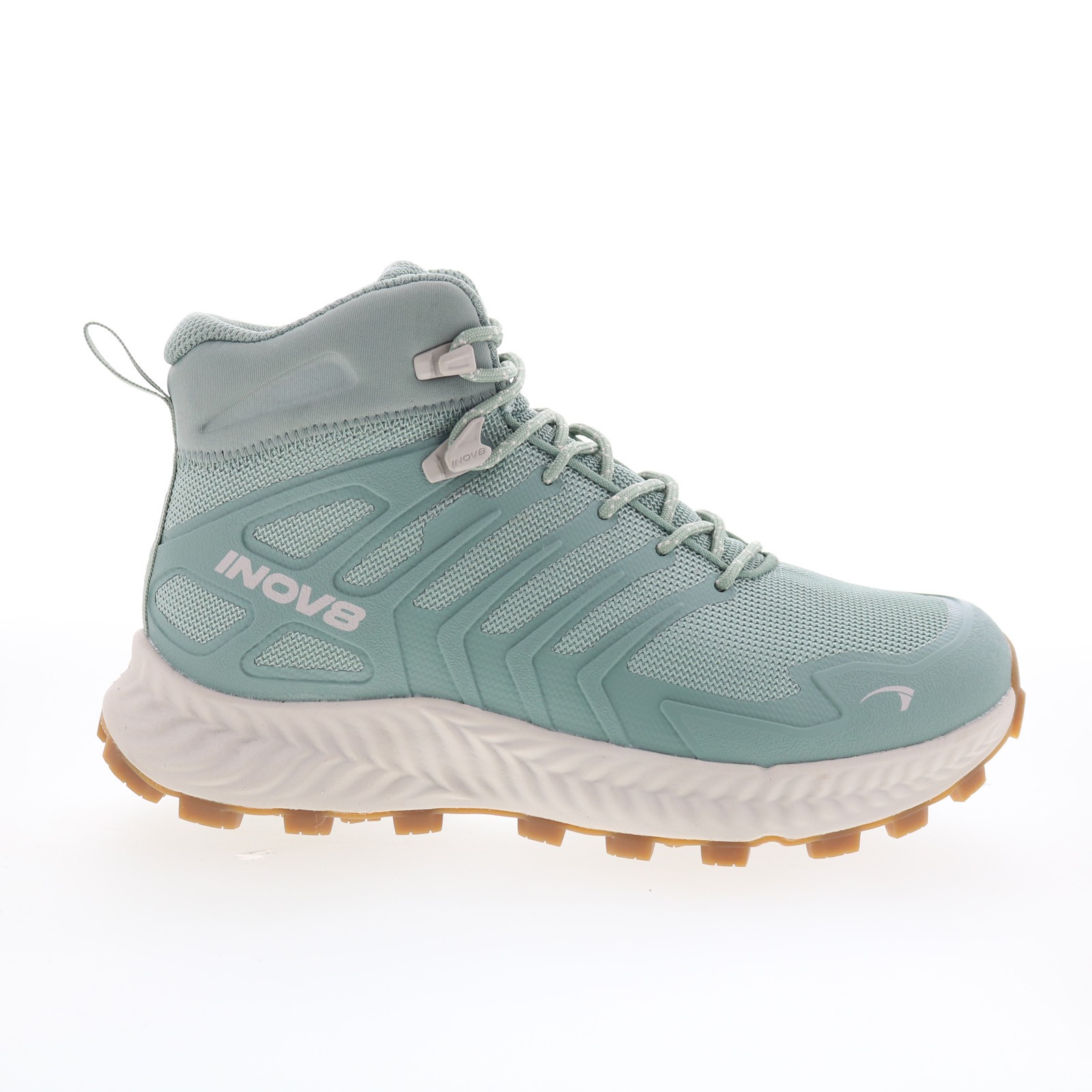 Inov-8 Roclite Mid 001357-LNLG Womens Gray Wide Synthetic Hiking Boots