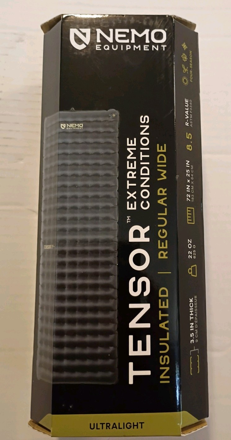 Nemo Equipment Tensor Extreme Conditions Insulated Sleeping Pad Regular Wide