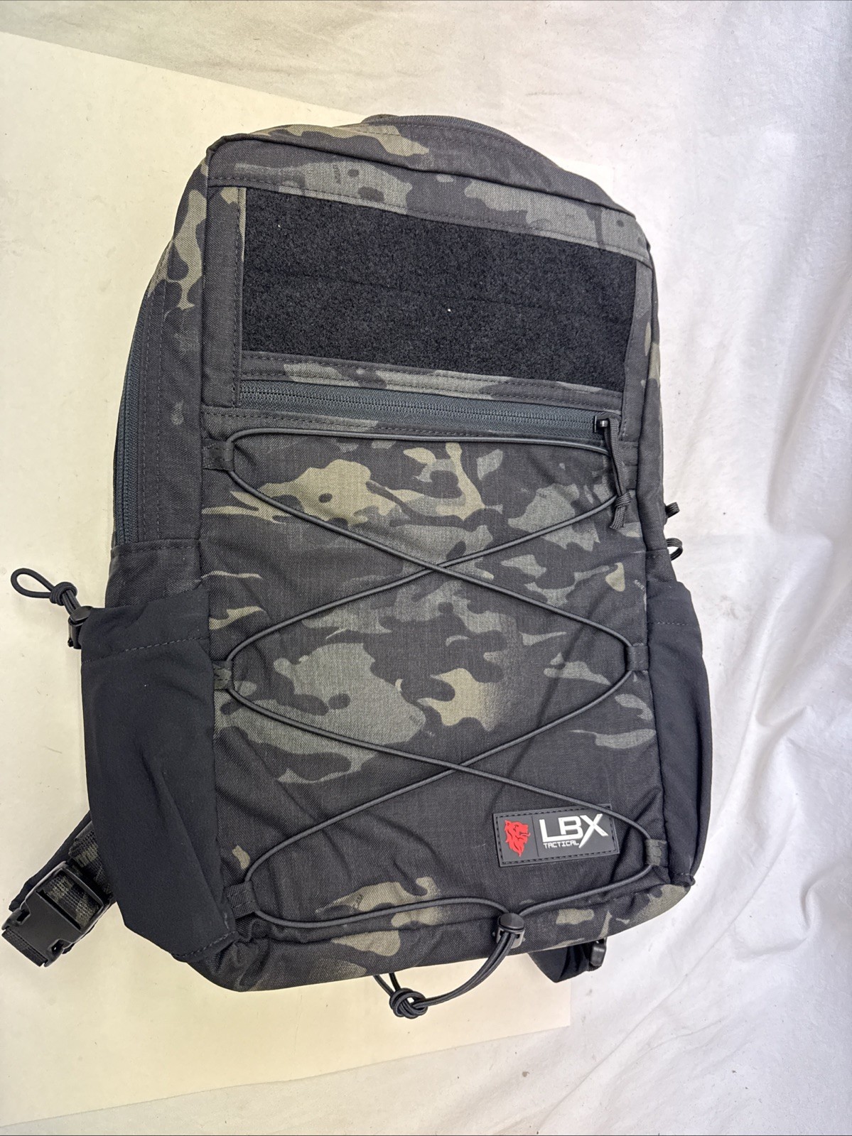 London Bridge LBX-9019 12 Liter Tactical Day Pack EDC Backpack Multicam Black