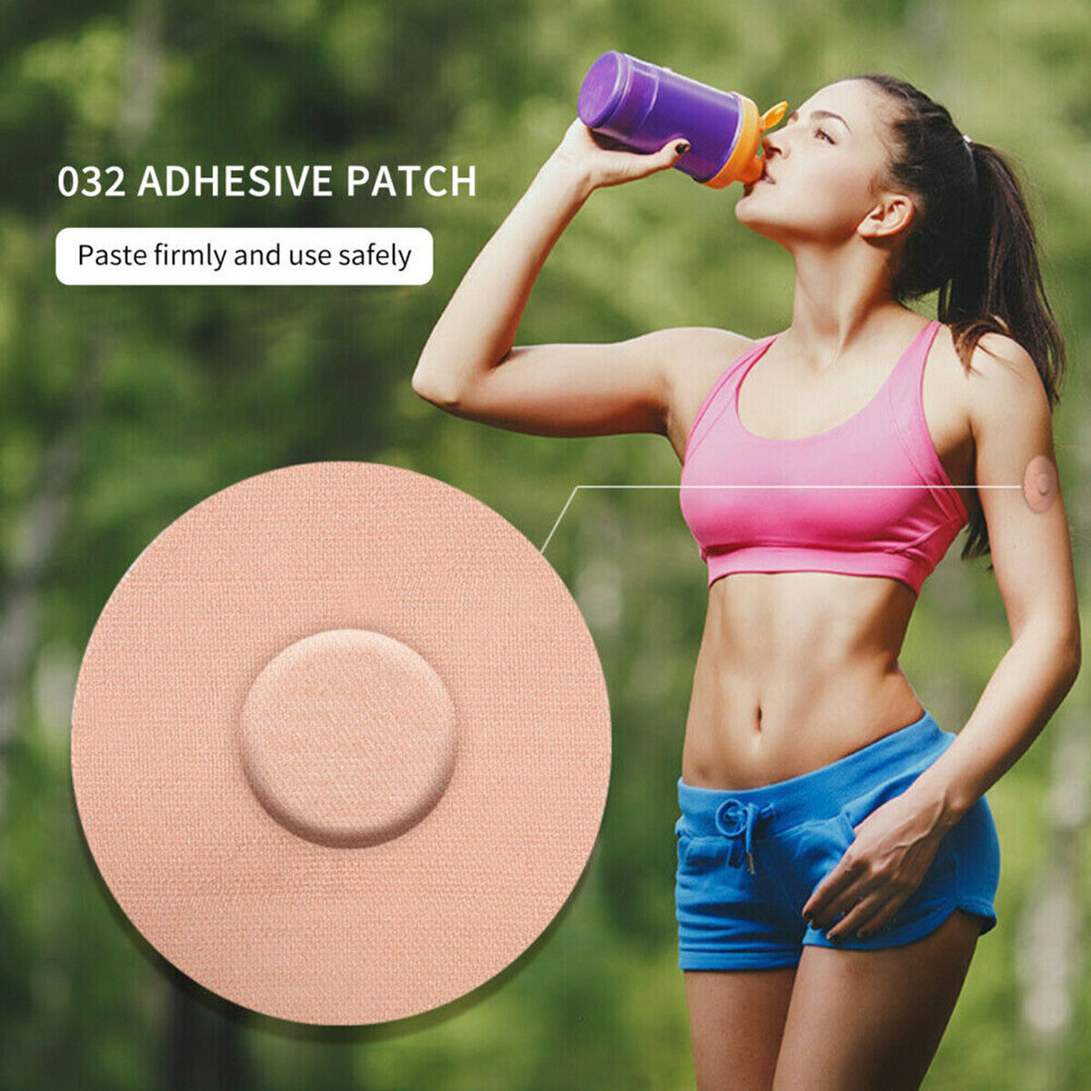 10/50x For Freestyle Libre Sensor Covers Waterproof Breathable Adhesive Patches