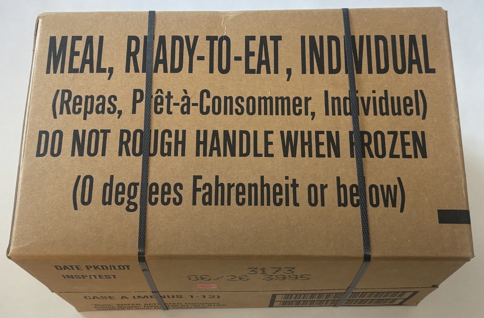 MRE U.S. Military Ready to Eat Meals INSP 2026 – Case, 1, 2, 4, 6 Pack Options