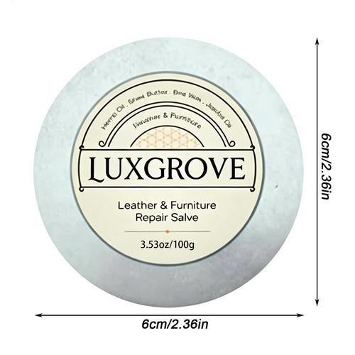 LUXGROVE Wood Finish Restorer | Portable Cleaner Cream with Brush | Cabinet AnHP