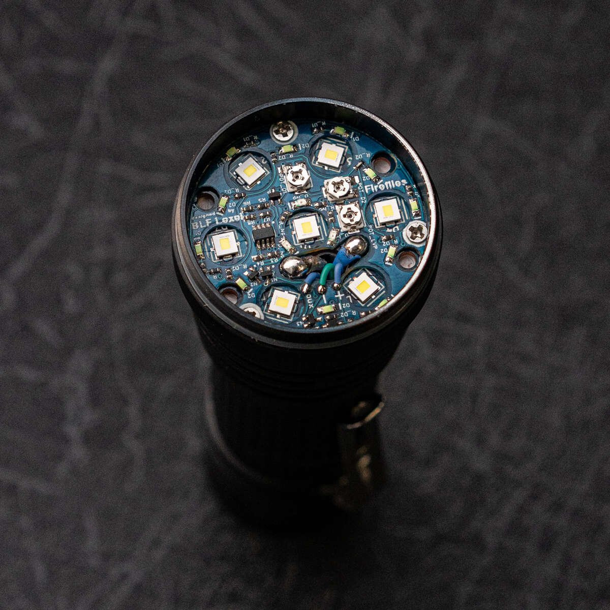 Fireflies FireflyLite E07 Flashlight CREE XP-L High Density V3 6500K Matte Black