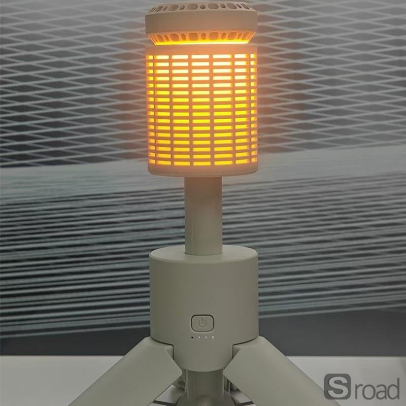 10000mAh Telescopic Camping Lantern With Power Bank, IP65 Waterproof
