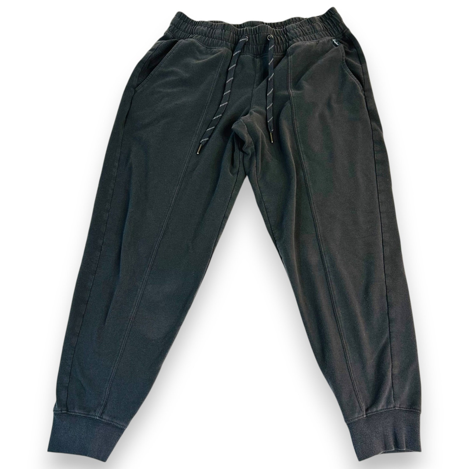 Eddie Bauer Mens M Jogger Charcoal Gray 290902 Cotton Blend