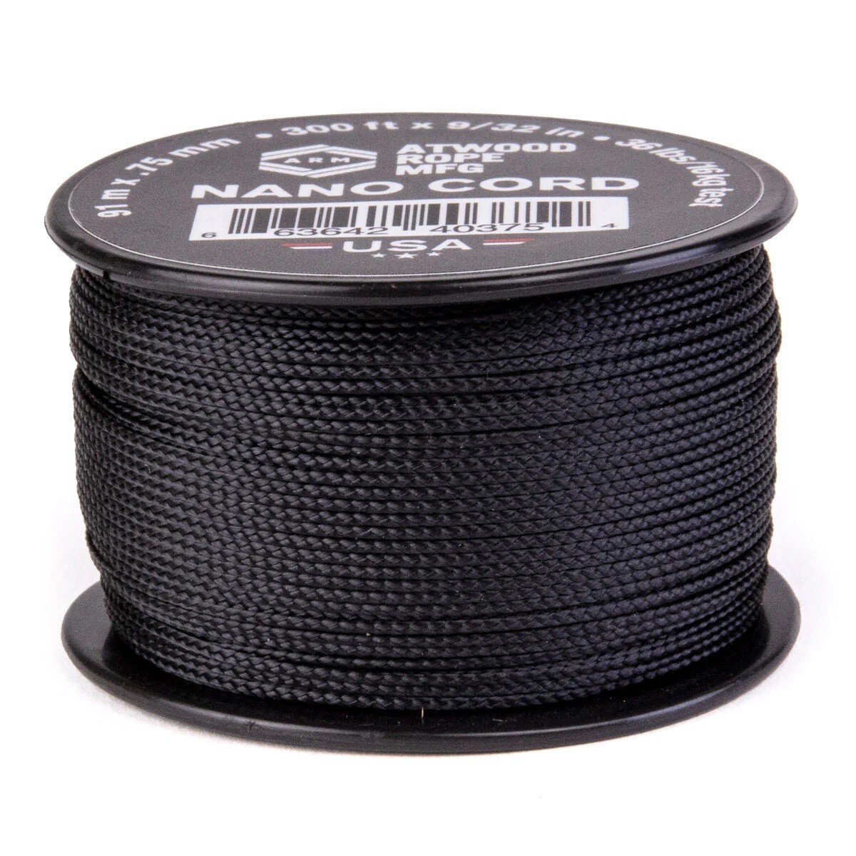 ATWOOD USA braided Nano Cord 0.75mm 28 colours stock – 1m, 3m, 5m, 10m, 20m, 91m
