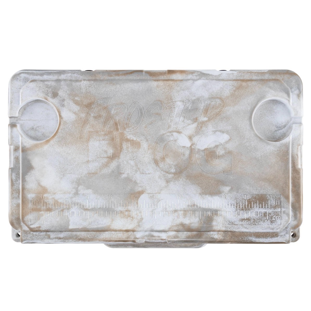 USA Made Rotomolded Camo 45qt Cooler Hard Ice Chest Frosted Frog Rugged