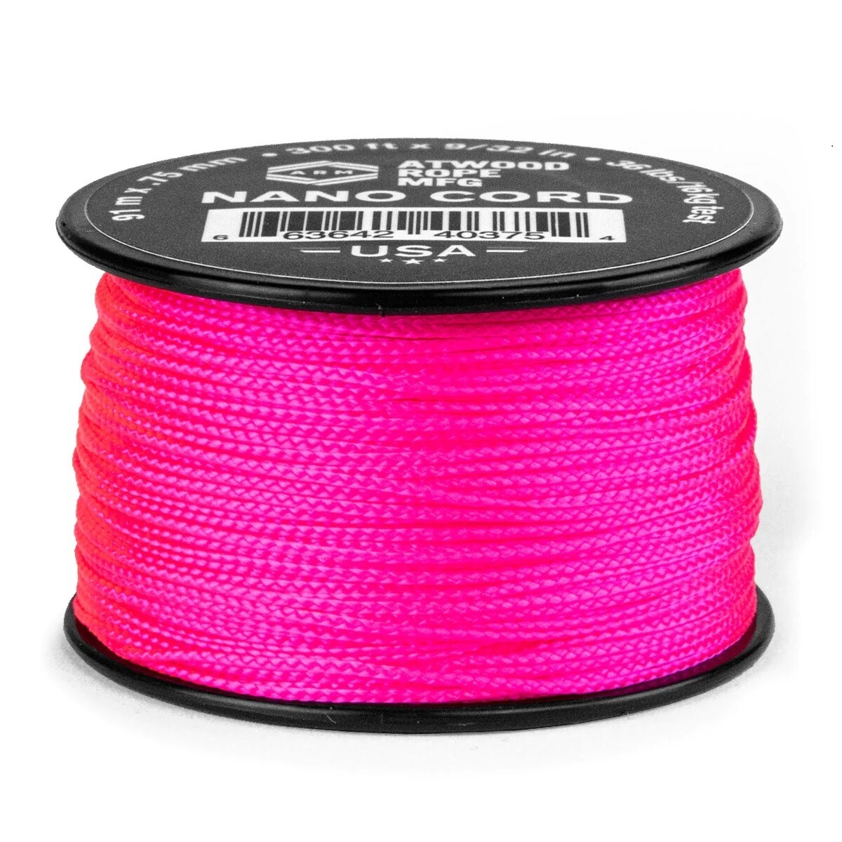 ATWOOD USA braided Nano Cord 0.75mm 28 colours stock – 1m, 3m, 5m, 10m, 20m, 91m