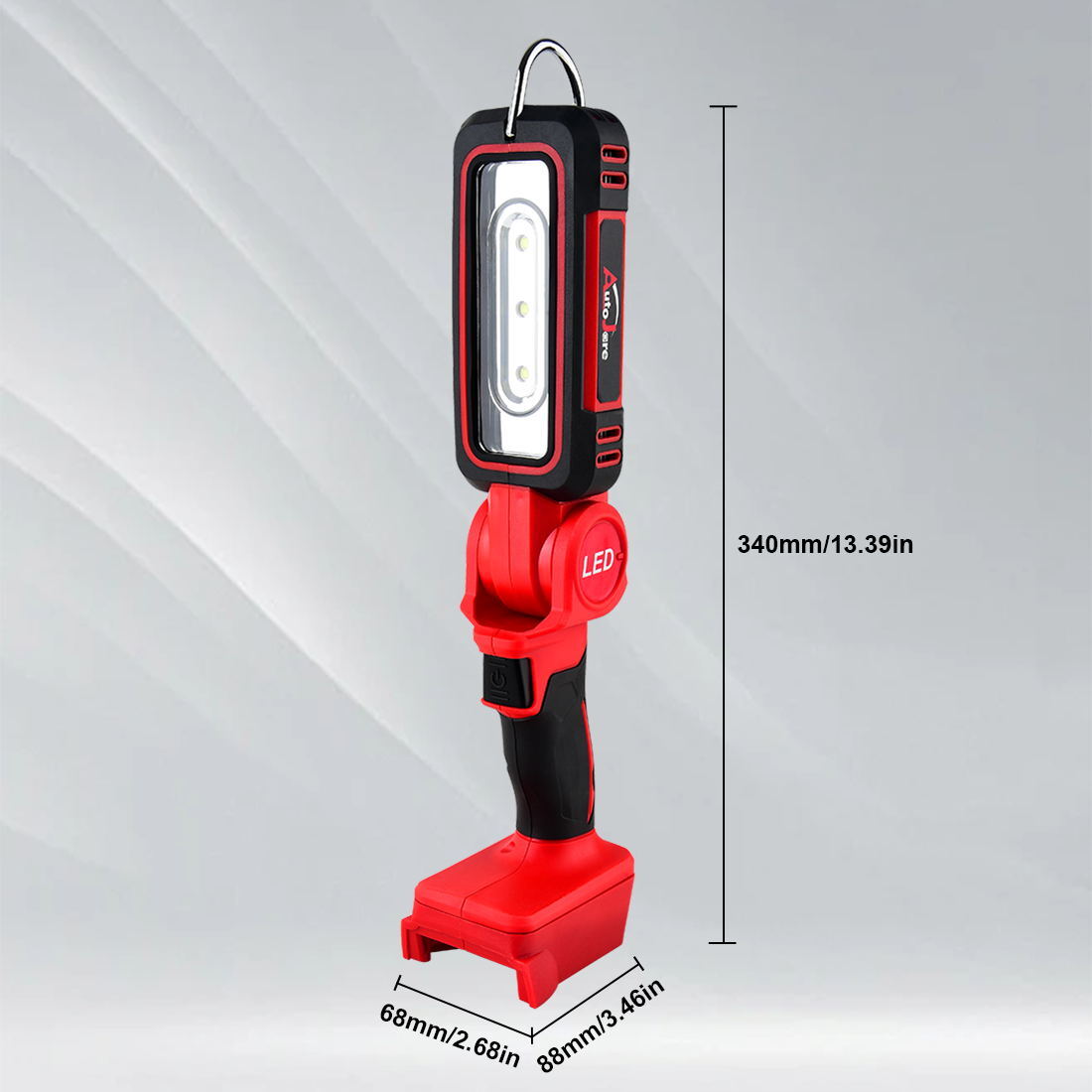 Wireless LED Work Light for Milwaukee M 18 18V Battery w/USB Cordless Outdoor