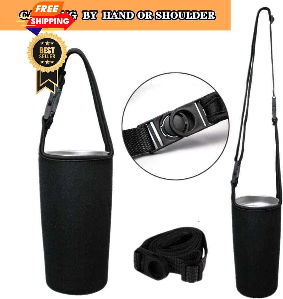 (Black, 30 oz) 20oz 30oz Tumbler Carrier Holder Water 30 oz & 20 oz, black