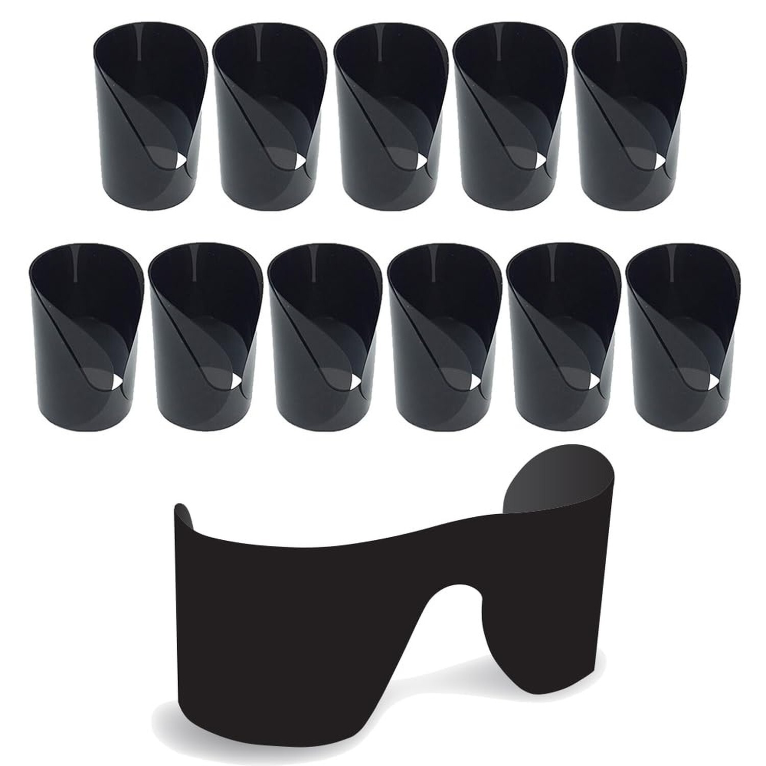 Disposable Rollup Sunglasses, Gray Smoke Color, 12/pkg, One Size