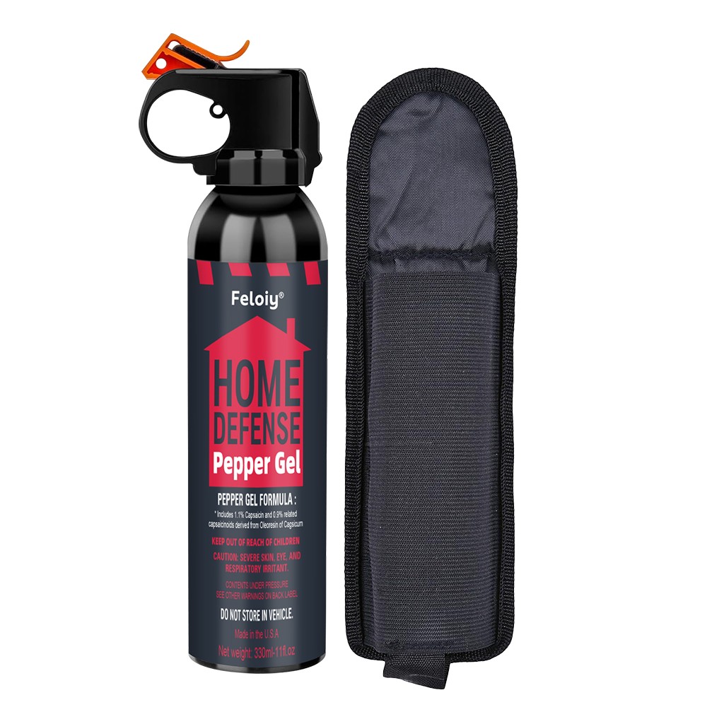 Feloiy 11 oz Bear Repellent Spray, Effective at 30 feet – 330g EPA Approved