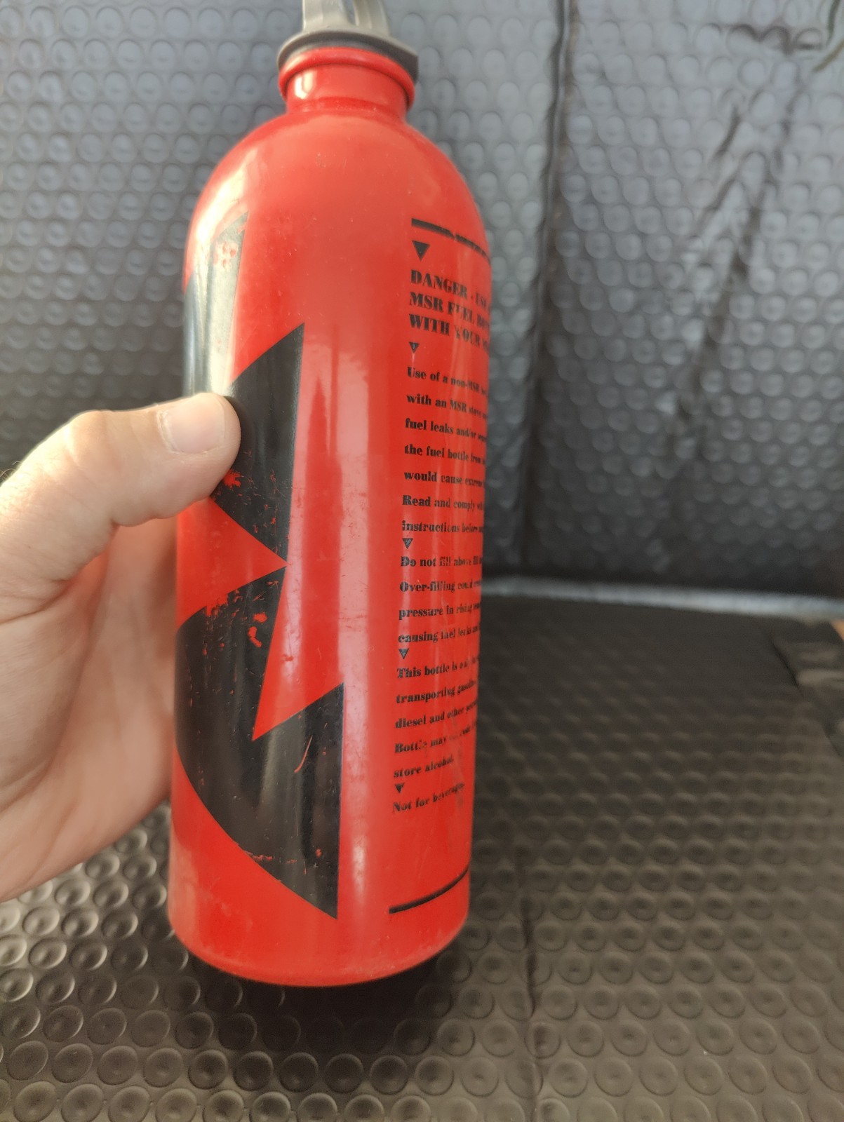 MSR LIQUID FUEL ALUMINUM BOTTLE 22oz. %©