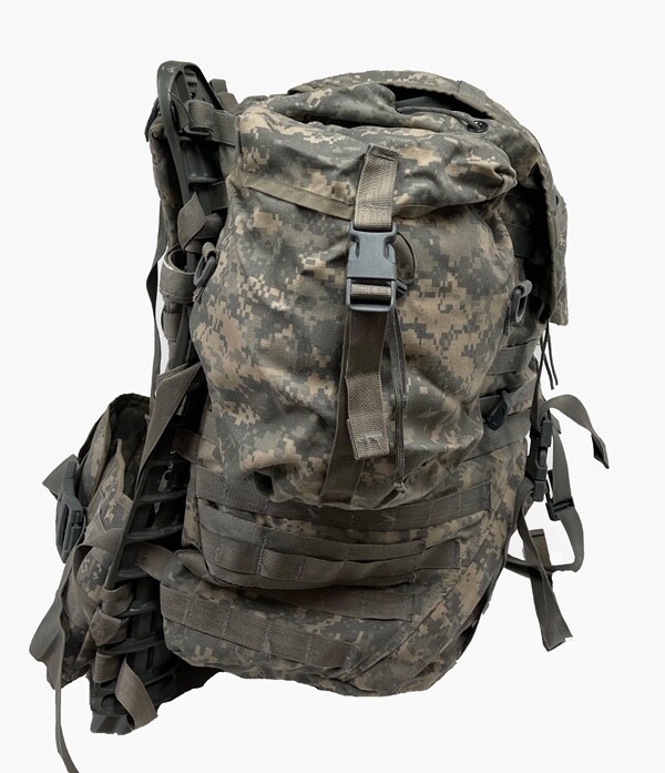 Rucksack w/Frame MOLLE II ACU Digital – 1 CASE Insp Date 2025 5 Minute Meals