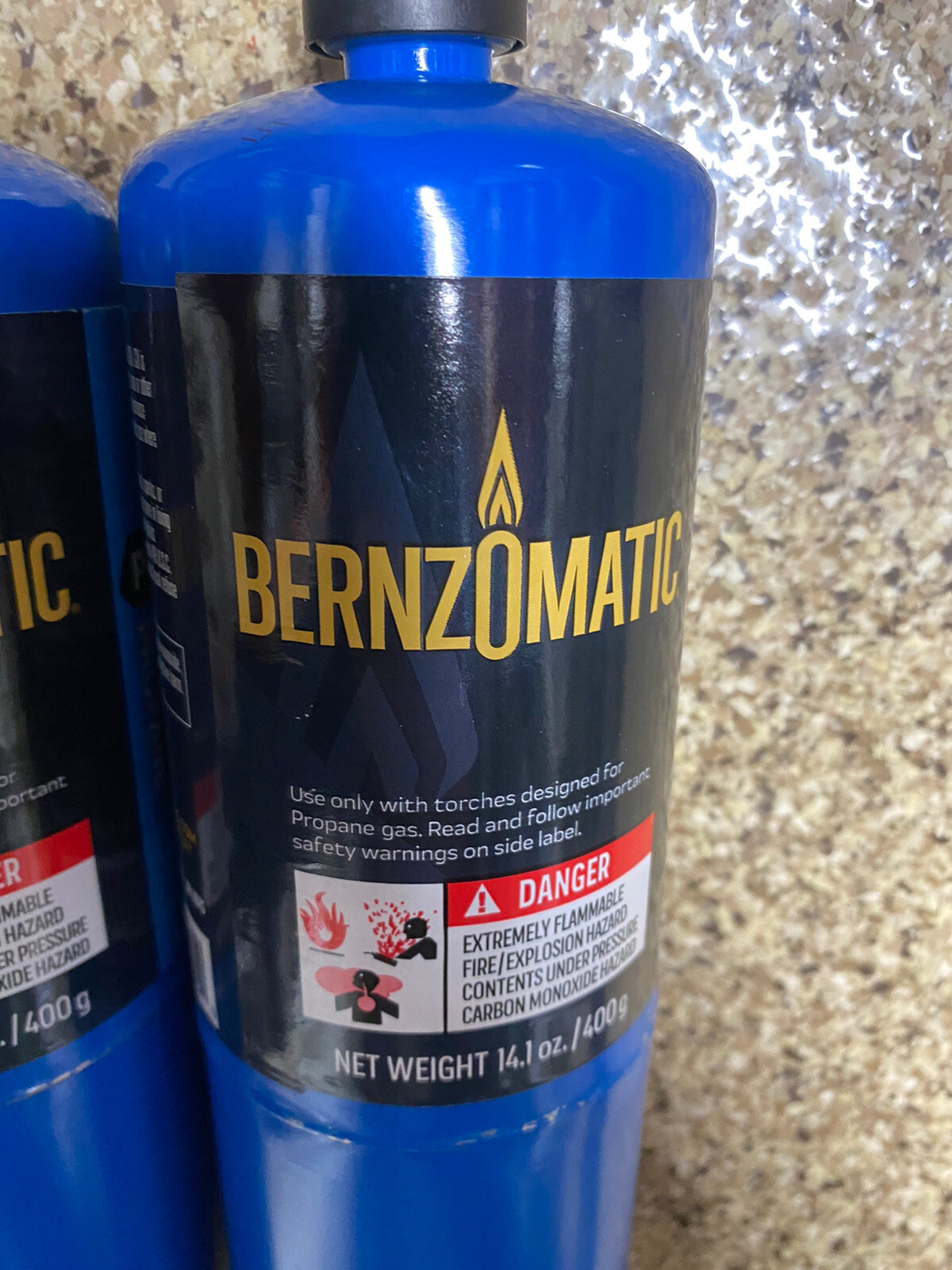 Bernzomatic 14.1 oz Standard Propane Fuel Cylinder, 2 Pack Ships FREE