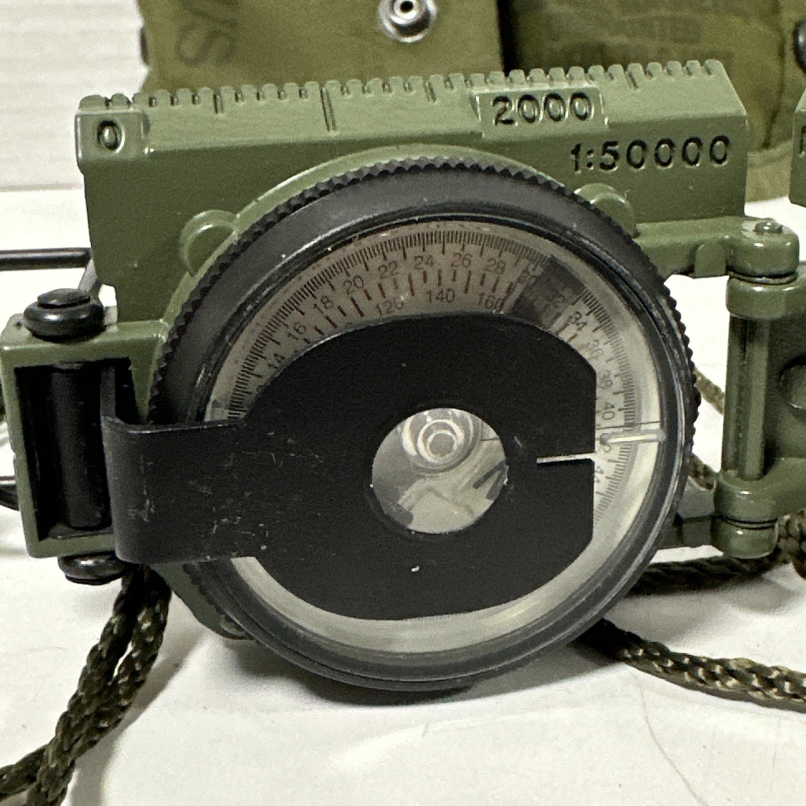 USMC Cammenga Model 3H Tritium Lensatic Compass NSN 6605-01-196-6971 With Pouch