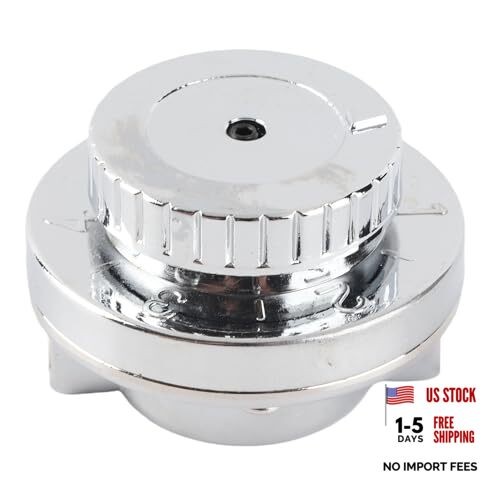 Adjustable Fuel Pressure Regulator for Carburetor, 5–9 PSI Manual Regulator