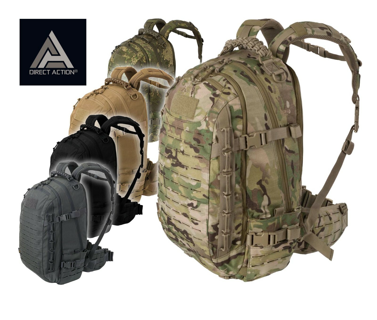 Direct Action Dragon Egg ENLARGED Backpack Tactical Rucksack multicam Molle 30L