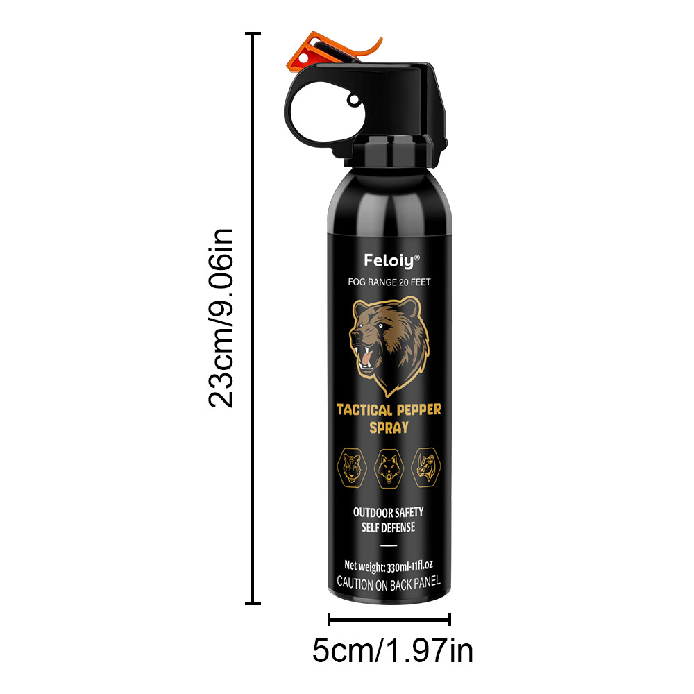Feloiy Bear Spray Combo Repellent Bear Deterrent 11oz NEW