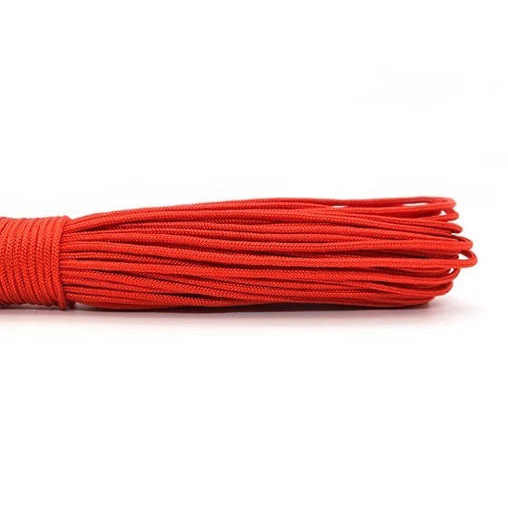 Paracord Rope 100ft 50ft 25ft 2mm Nylon Survival Cord Multi Color Outdoor Line
