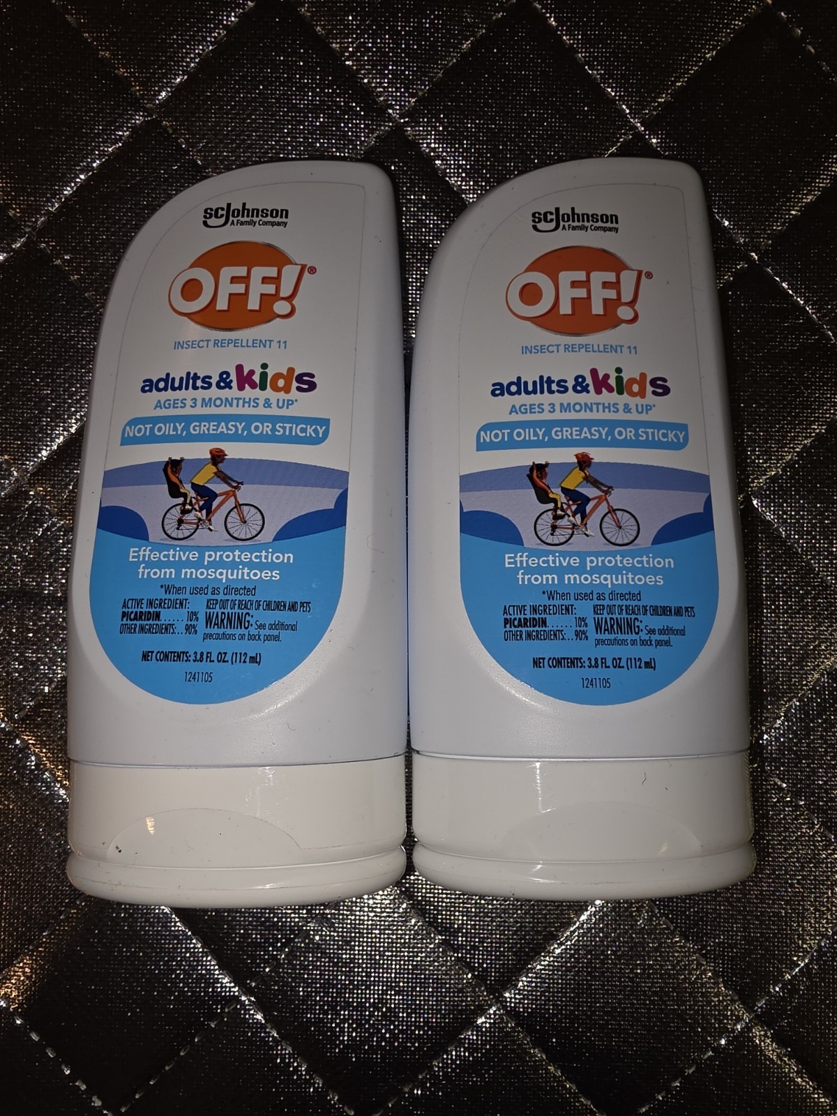Off! Insect Repellent Lotion for Adults & Kids, Fragrance-Free, 3.8 oz Lot Of 2
