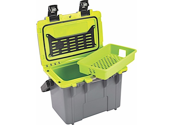 Pelican 14Q-1-DKGRYEGRN 14Qt Elite Cooler Dark Gray/Green