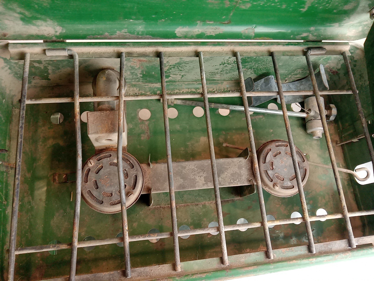 Vintage Prentiss Wabers Preway Model P4822 Propane Conversion 2 Burner Stove