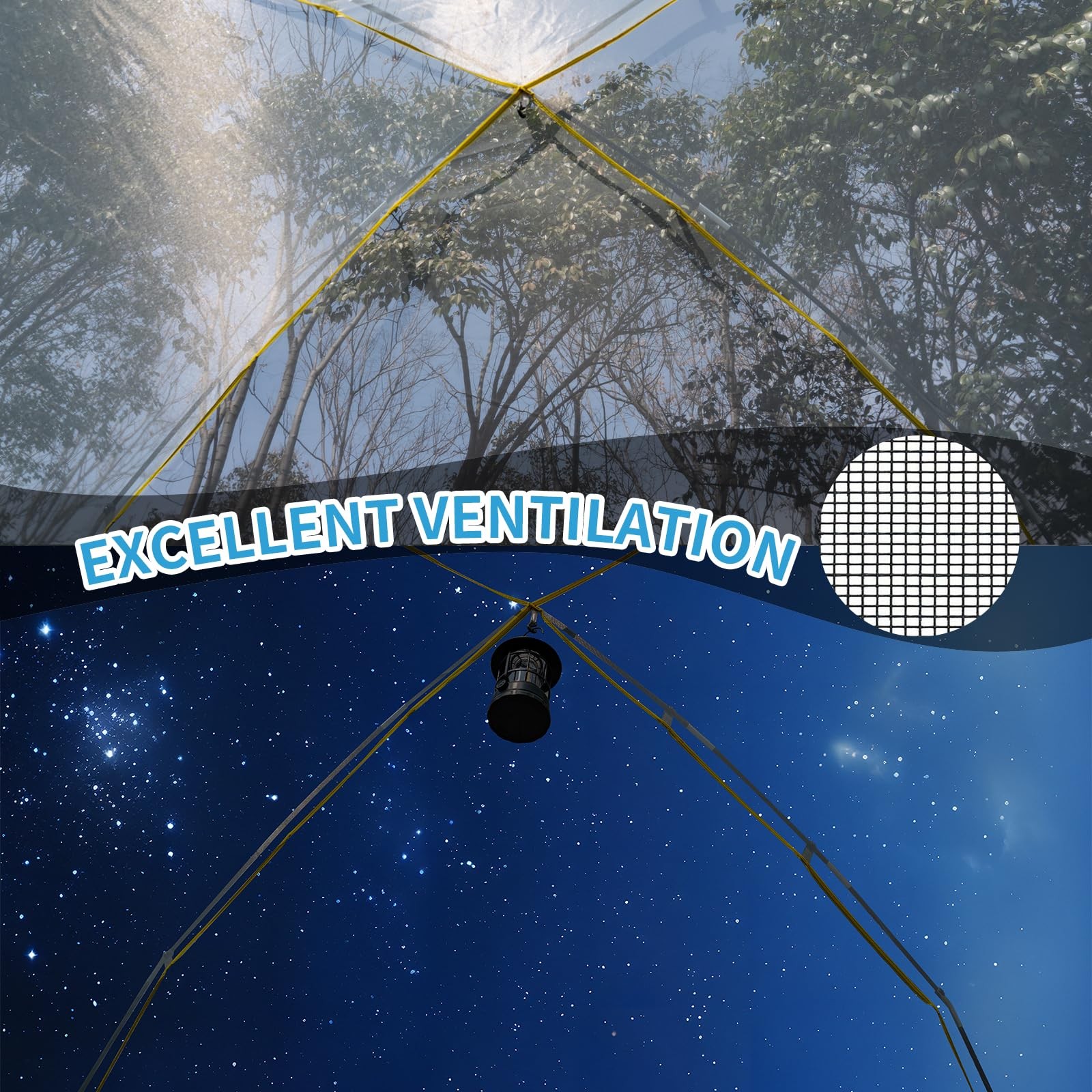 Loyeahcamp Tents 4 Person Camping Tent Easy Setup Waterproof Family Tents For