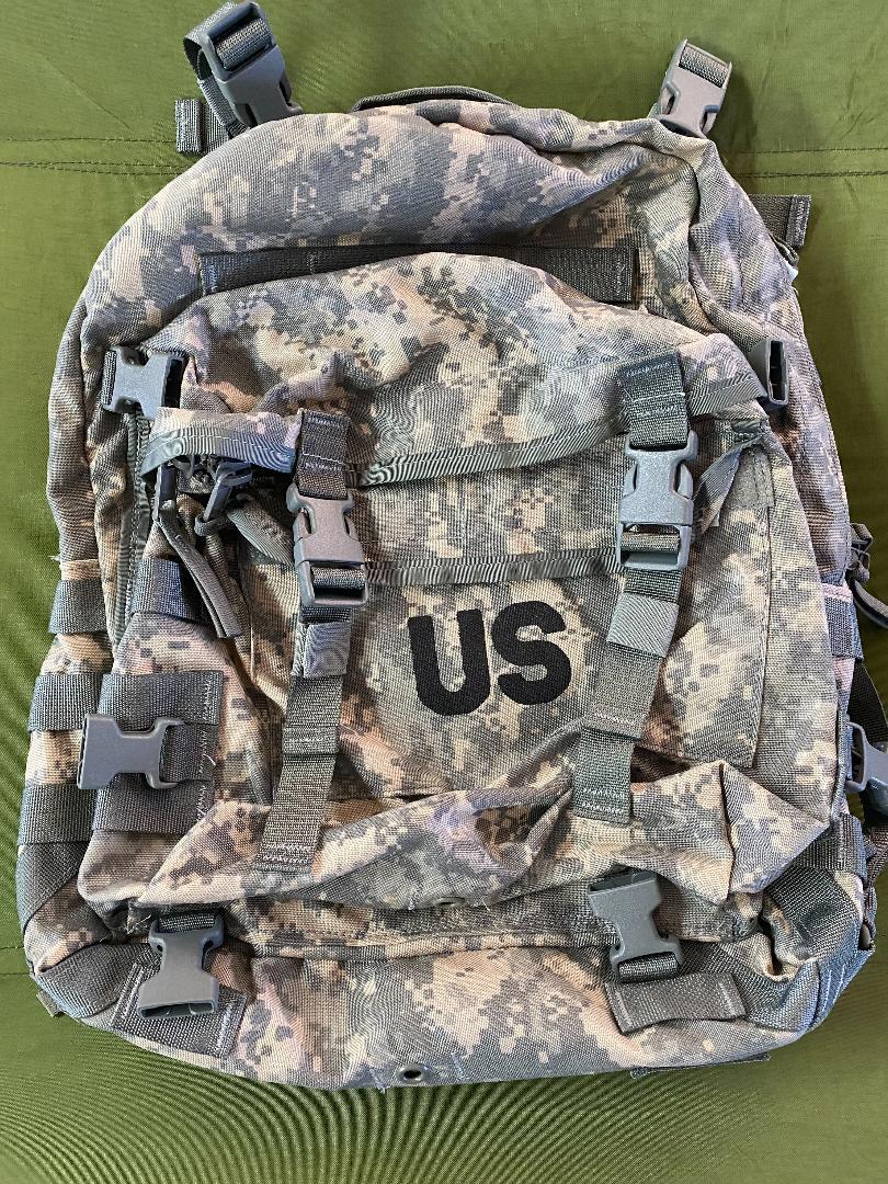 US MILITARY UCP / ACU MOLLE II ASSAULT PACK 3-DAY MISSION PACK