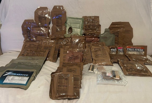 Military MRE Medium Accessory Sampler 40+ Items
