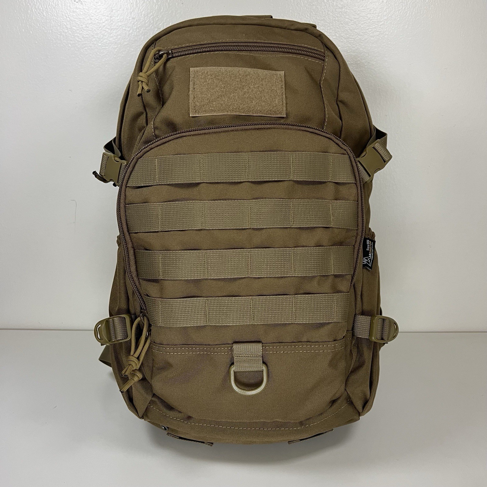 Mardingtop Small Tactical Backpack 25L Khaki Hiking Biking Cycling M6539-25L