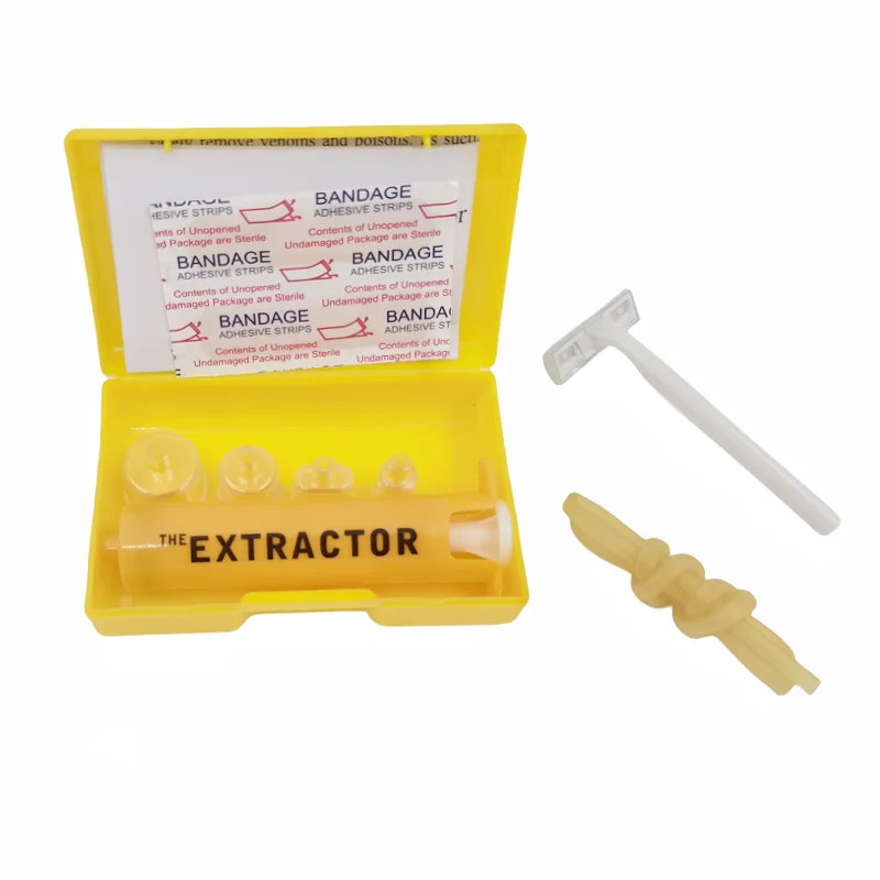 2026 Portable Venom Poison Extractor Bug Bite Suction Tool For Outdoor Camping