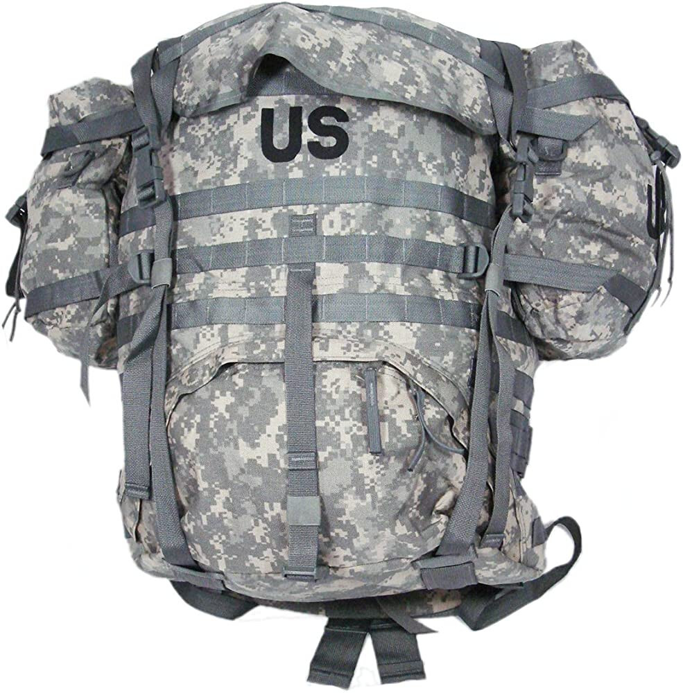 US Military ACU MOLLE II LARGE RUCKSACK BACKPACK – COMPLETE – ARMY Ruck USGI VGC