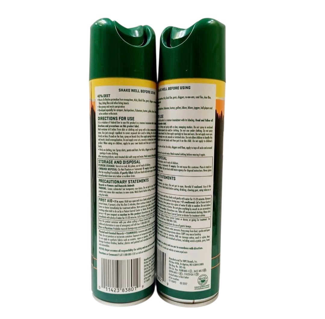 Repel Insect Repellent Sportsmen Max Aerosol – HG-94257 (2 Pack)