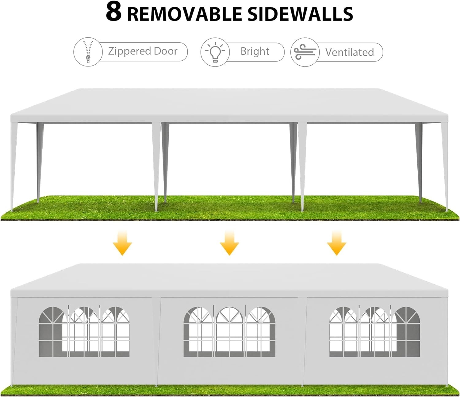 Backyard Event Shelter for 50 People^-