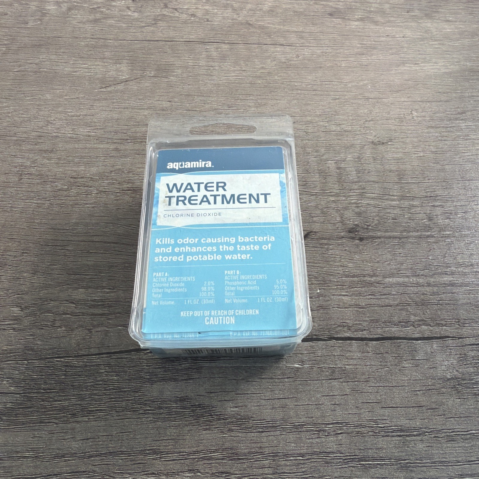 AQUAMIRA Water Treatment DROPS Kills Bacteria SURVIVAL 30 gal. 67202 New