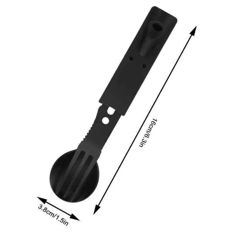7 in 1 Multi Tool Fork Knife Spoon Camping Survival Tool Kit